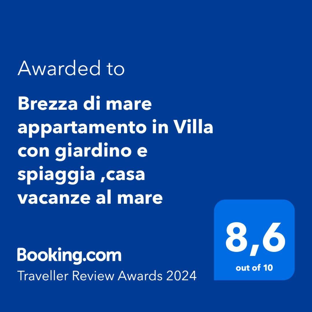 Brezza Di Mare Appartamento In Villa Con Giardino E Spiaggia ,Casa Vacanze Al Mare Quartu SantʼElena Zewnętrze zdjęcie